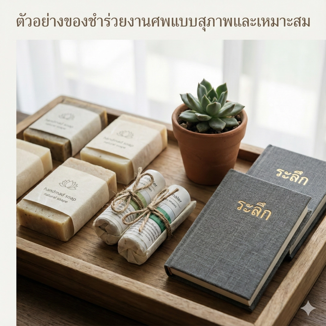 ของชำร่วยงานศพคืออะไร และควรเลือกอย่างไรให้เหมาะสม